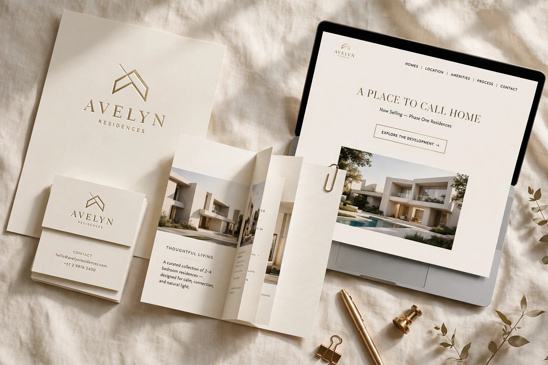 Identity & Digital architecture by Muses 9 Designs