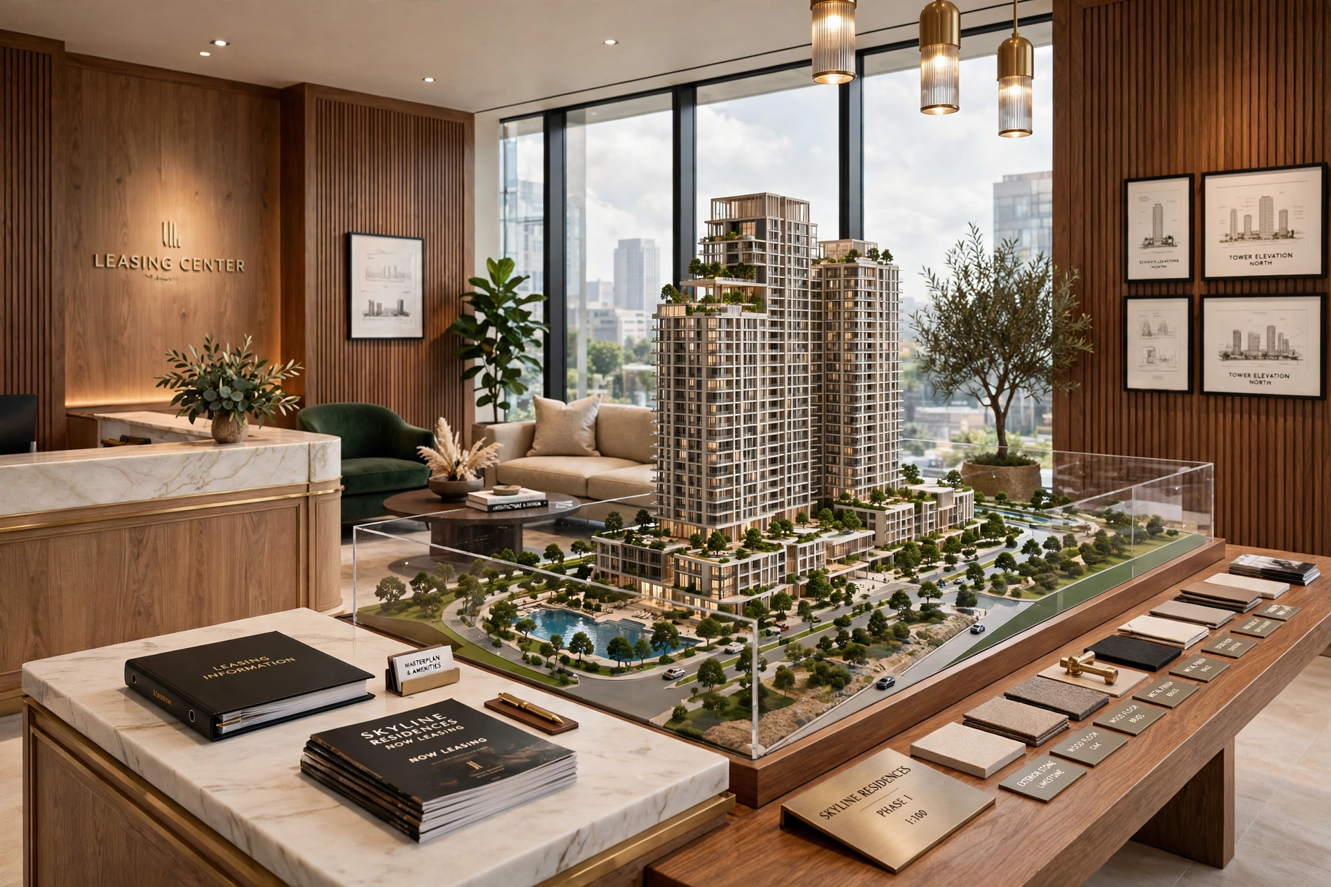 Leasing Centers architecture by Muses 9 Designs